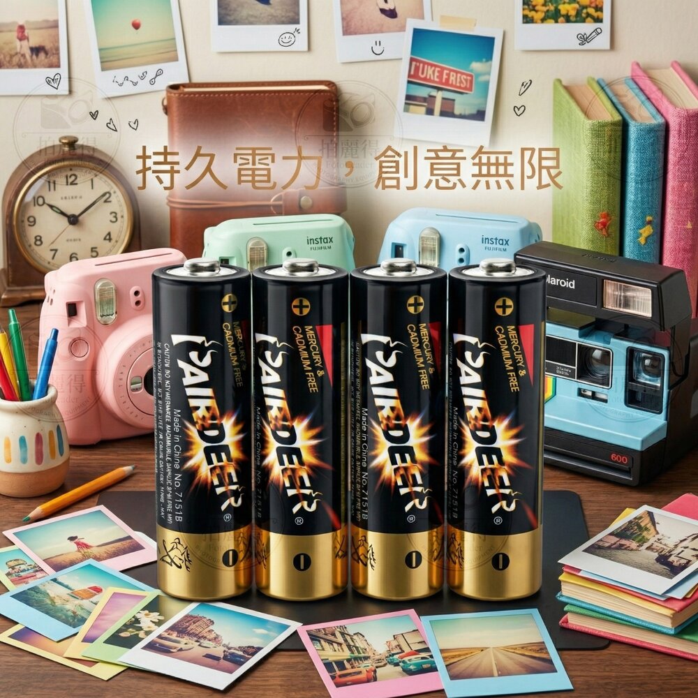 ✨ 富士原配電池 LR6 3號鹼性電池 instax 系列相機 拍立得專用 大電流 兩顆裝🔋-圖片-2