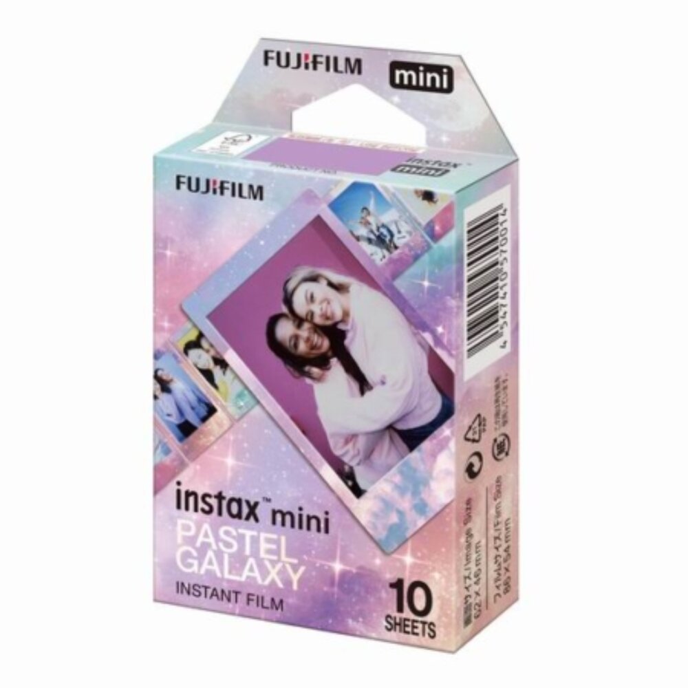 ✨富士📸 Instax Mini 粉彩 星空 拍立得 底片 10張入 漸層星空邊框 現貨📸-圖片-3