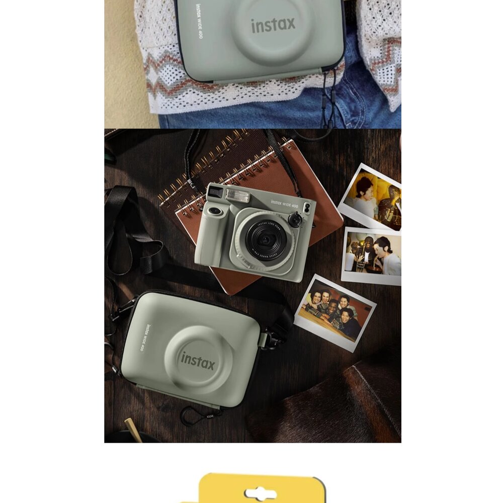 💯正品 公司貨 現貨 富士 原廠 Instax WIDE400 WIDE 400 相機皮套 皮套 相機包 保護套 官方-圖片-8