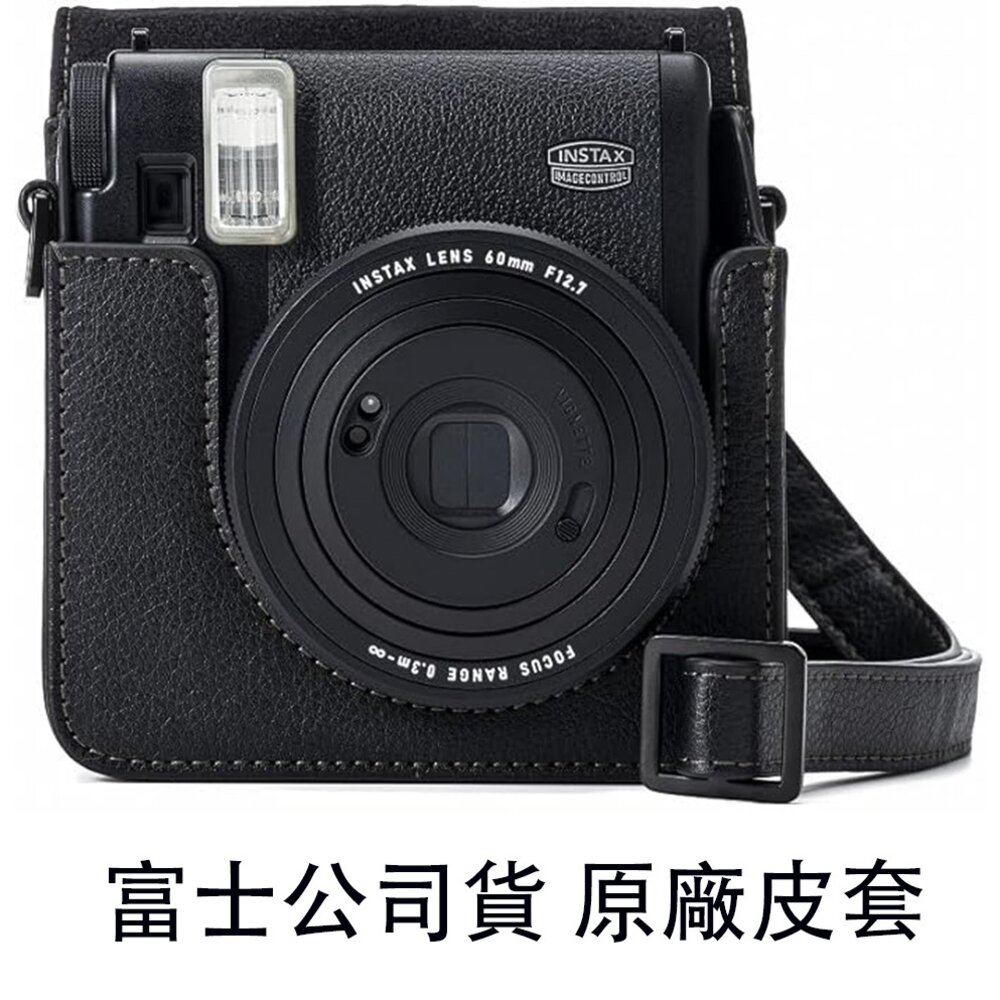 💯正品 公司貨📷現貨 FUJIFILM 富士 instax mini 99 原廠相機皮套 mini99 專用 經典黑 側-圖片-1