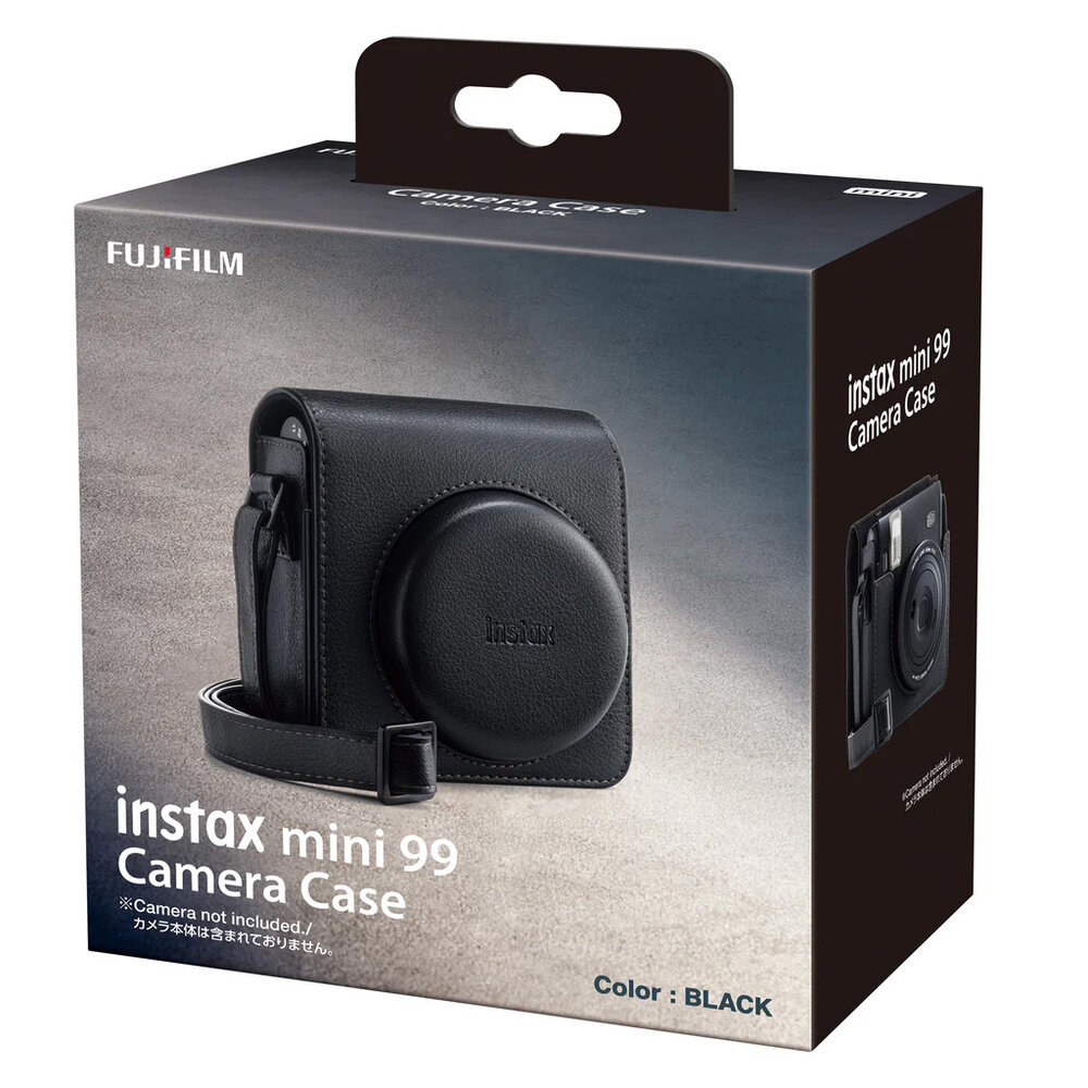 💯正品 公司貨📷現貨 FUJIFILM 富士 instax mini 99 原廠相機皮套 mini99 專用 經典黑 側-圖片-6