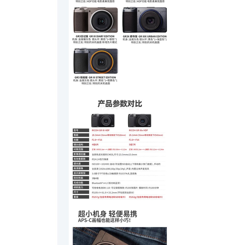 💯正品 平輸 24期0利率 RICOH GRIIIx GR3 GRIII HDF 送記憶卡電池座充 一年保固 宅配免運-圖片-11