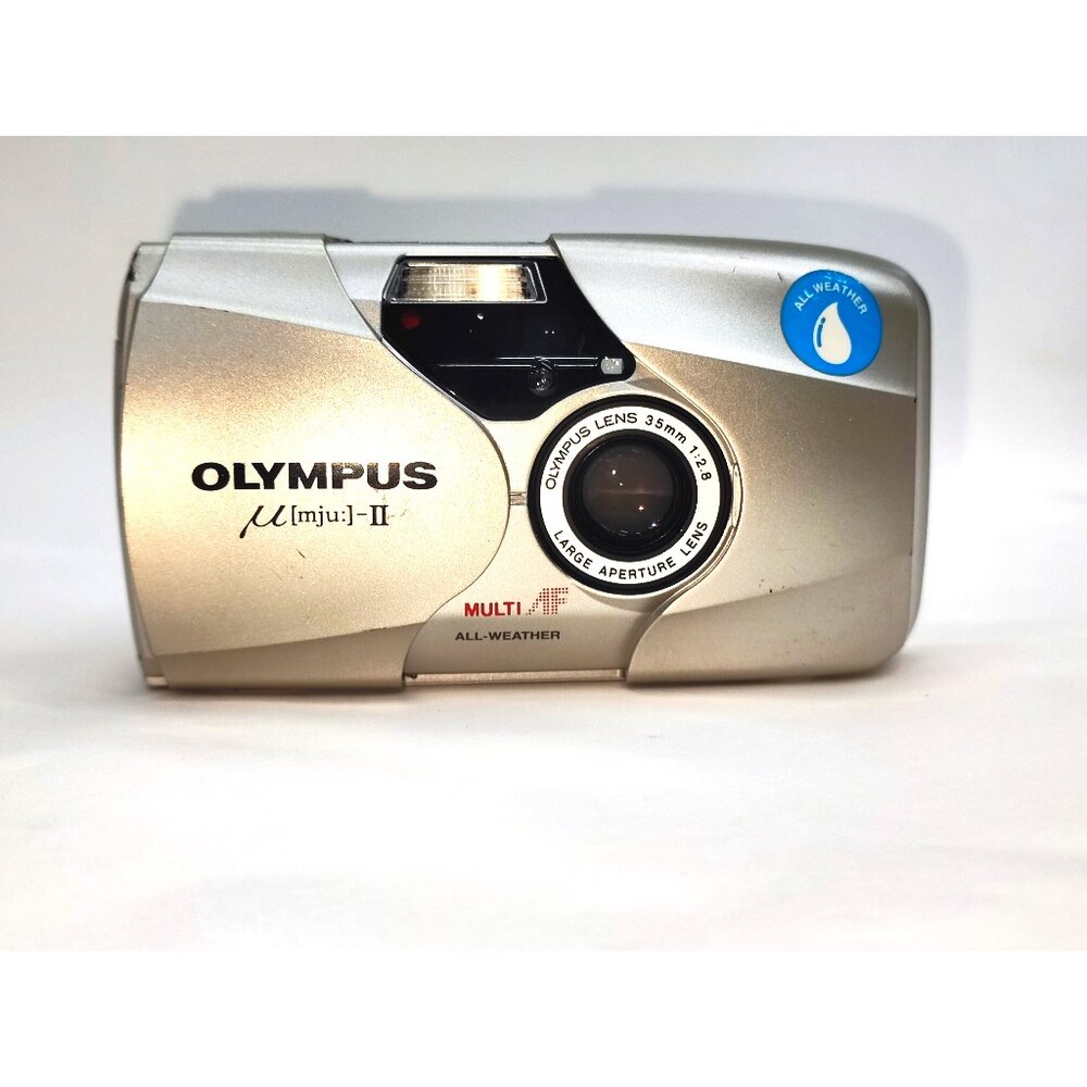 44362639619-📸 Olympus μ[mju:]-II UII 經典 底片相機 二手美品 可分期 9成新 保固一個月 附全新電池