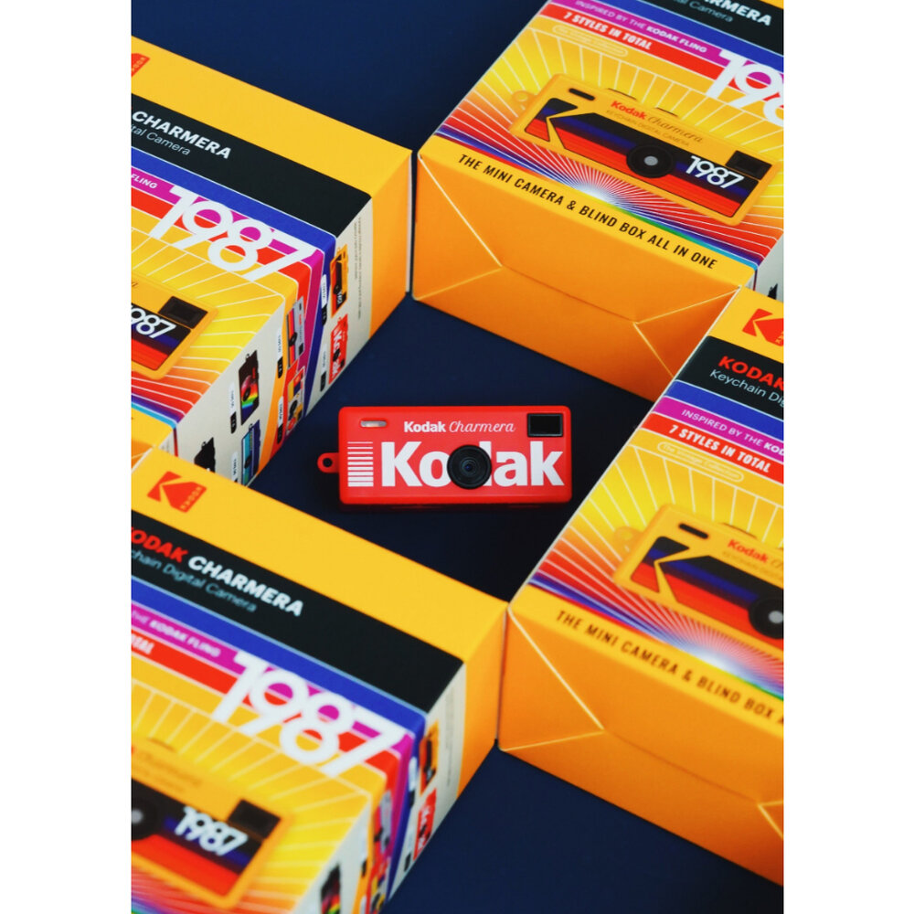 🔥限時特價 快速出貨 KODAK Charmera 柯達 迷你相機 盲盒 鑰匙圈 隨身機 輕巧 禮物 聖誕 生日 情人節-圖片-6