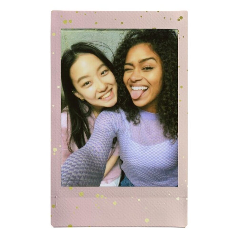 ✨富士📸 Instax Mini 柔光閃耀 拍立得 底片 10張入 柔光閃粉邊框 日本原裝 mini機型適用 現貨📸-圖片-3