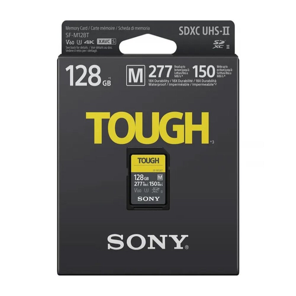 9202886977-🛡️SONY SF-M128T TOUGH 記憶卡 128G 公司貨 277MB/S UHS-II U3 V60 高速