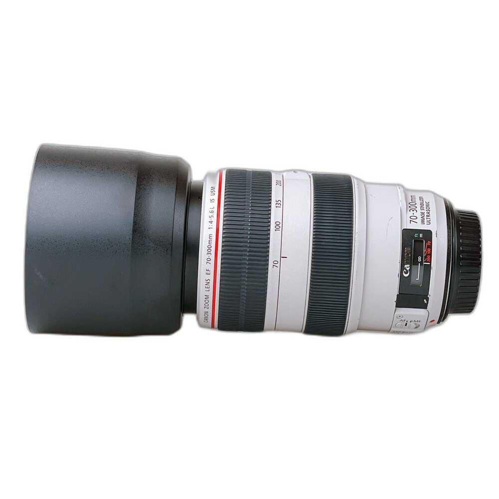 000539-(佳能) Canon EF 70-300mm F4-5.6 L IS USM 胖白 長焦 單反鏡頭 運動 #000539