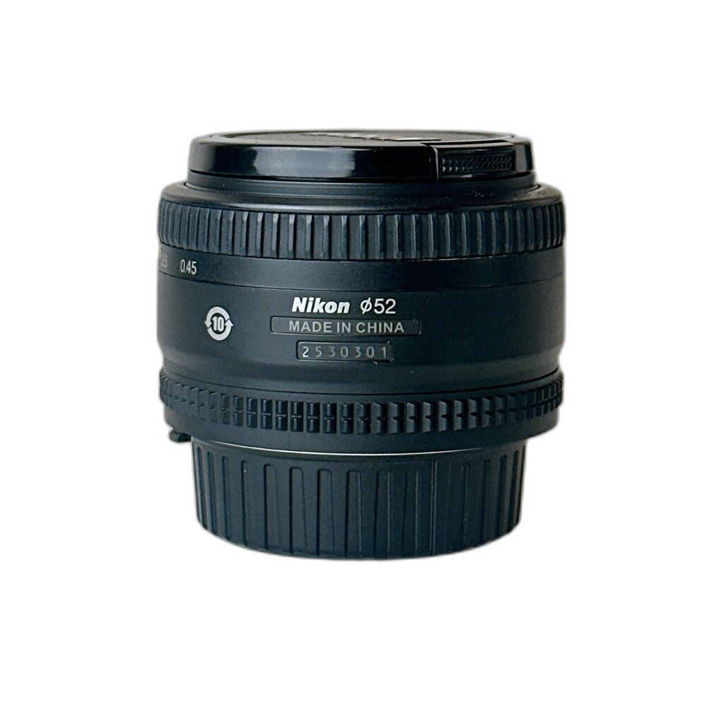 00301-(底片單眼都可用) Nikon AFS 50mm F1.8 D 人像大光圈鏡 自動對焦#00301