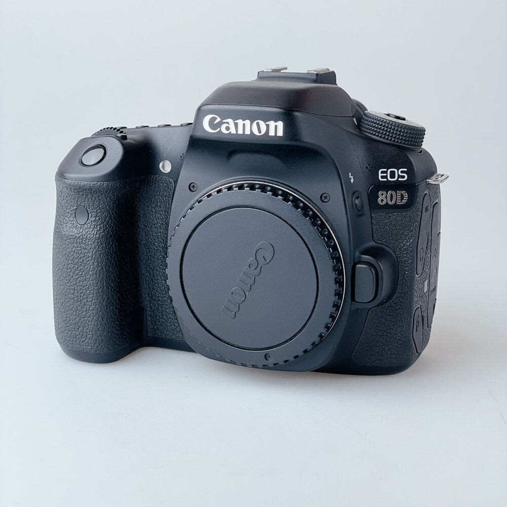 00975-( 佳能中階單眼 ) Canon 80D 高cp值 入門 觸控翻轉螢幕 鏡頭群多  #00975