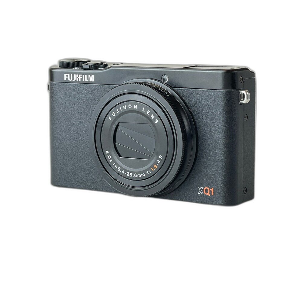 00986-(富士超小隨身相機) Fujifiim XQ1 變焦 復古 輕巧口袋機 文青 閃燈 二手相機 林相攝影  #00986