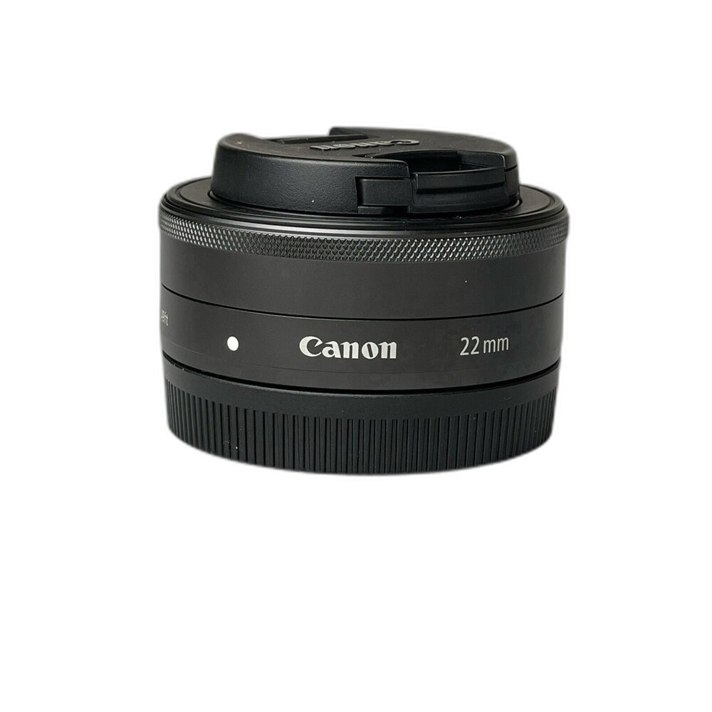 01328-( 佳能M鏡定焦 ) Canon EFM 22mm F2 STM 超大光圈 散景美 人像  餅乾鏡 #01328
