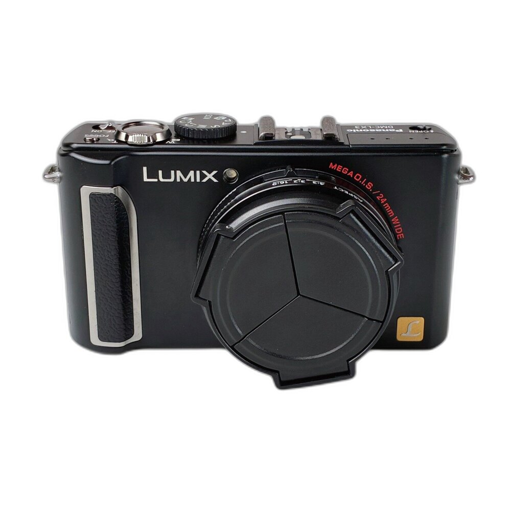 01735-(超小口袋機) Lumix LX3 隨身機 可放大縮小 經典復古機 林相攝影 #01735