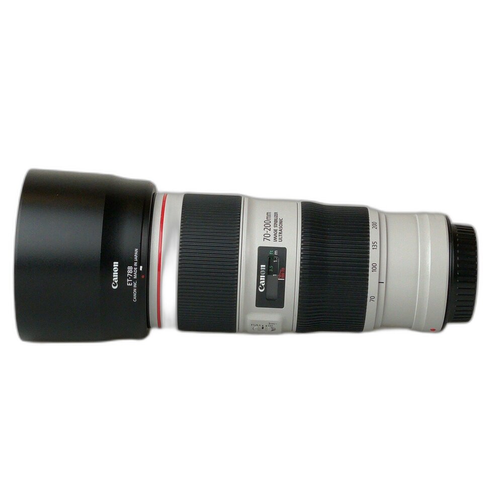 01839-(小小白二代) Canon EF 70-200mm F4 L IS II USM 對焦迅速 畫直銳利 飛機 狀況好 #0