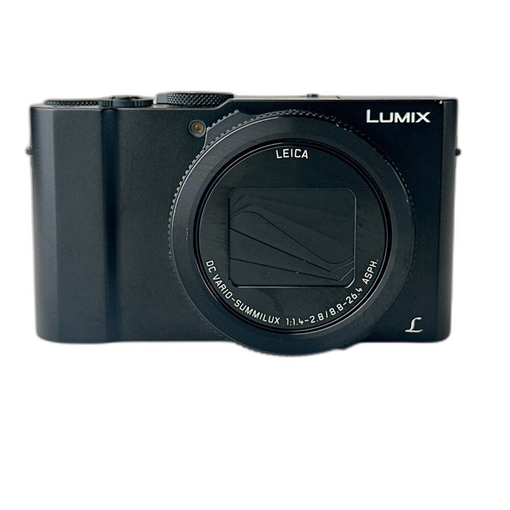 01868-(大光圈變焦口袋機) Lumix LX10 隨身機 可放大縮小 小黑卡 畫質很好 萊卡鏡頭 半年保固 #01868