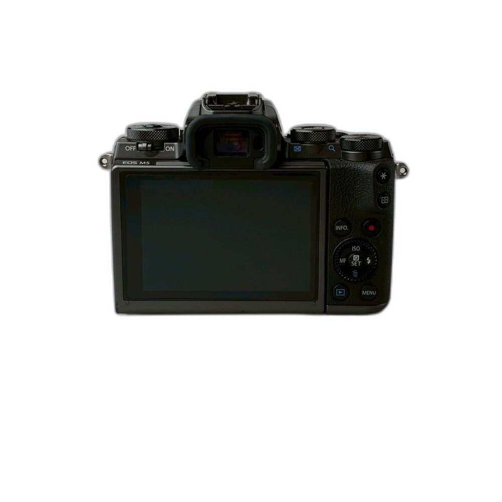 (佳能輕巧入門相機)Canon M5 可換鏡頭式 有閃燈 螢幕觸控 二手相機 林相攝影#01880-圖片-2