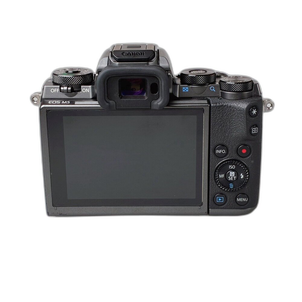 (佳能輕巧入門相機)Canon M5+15-45mm 可換鏡頭式 有閃燈 螢幕觸控 二手相機 林相攝影#02300992-圖片-2