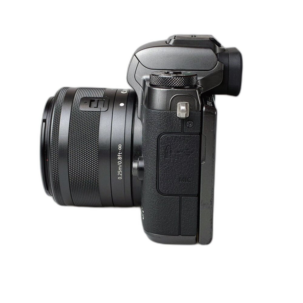 (佳能輕巧入門相機)Canon M5+15-45mm 可換鏡頭式 有閃燈 螢幕觸控 二手相機 林相攝影#02300992-圖片-3