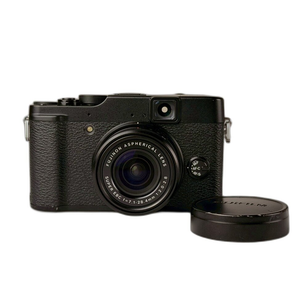 02552-(富士好看隨身相機) Fujifilm X10 變焦 復古濾鏡 輕巧 文青 閃燈 二手相機 林相攝影  #02552