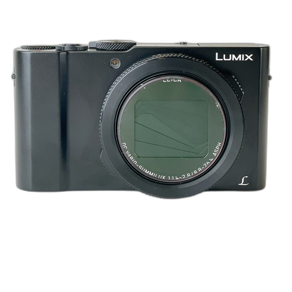 02877-(大光圈變焦口袋機) Lumix LX10 隨身機 可放大縮小 小黑卡 畫質很好 萊卡鏡頭 半年保固 #02877