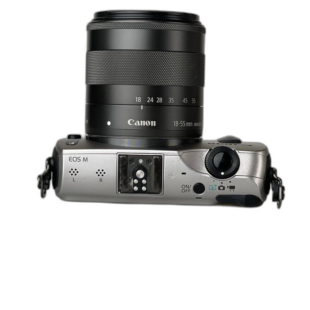 ( 最便宜無反相機 ) Canon EOS M+18-55mm小巧輕便 高CP值 有觸控螢幕 #03313158-圖片-4