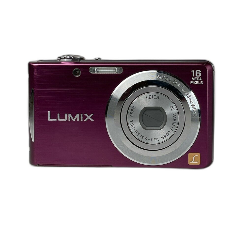 03420-（CCD隨身機）Panasonic Lumix FH5復古色彩 早期 CCD 數位相機  二手相機 林相攝影 #0342