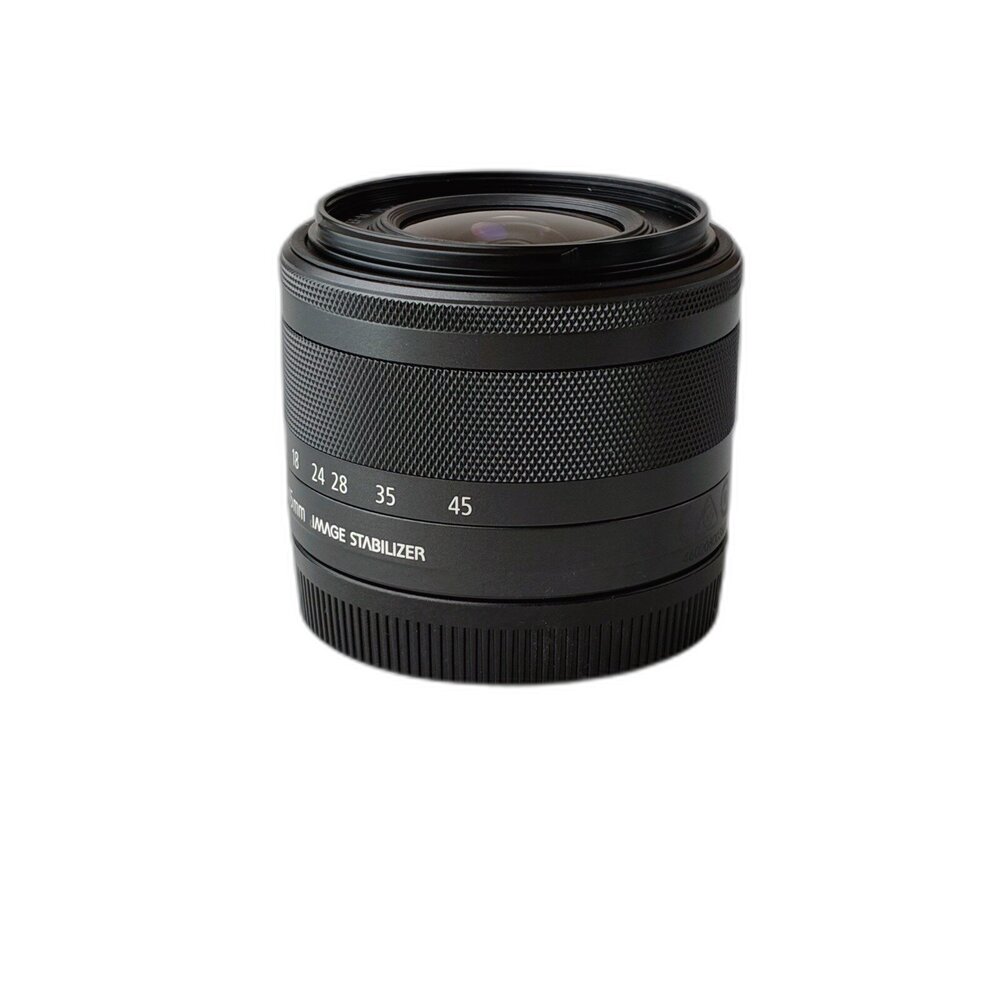 ( M鏡頭基礎變焦鏡 ) Canon EFM 15-45mm F3.5-6.3 IS STM 入門款 新手 二手鏡頭-圖片-2