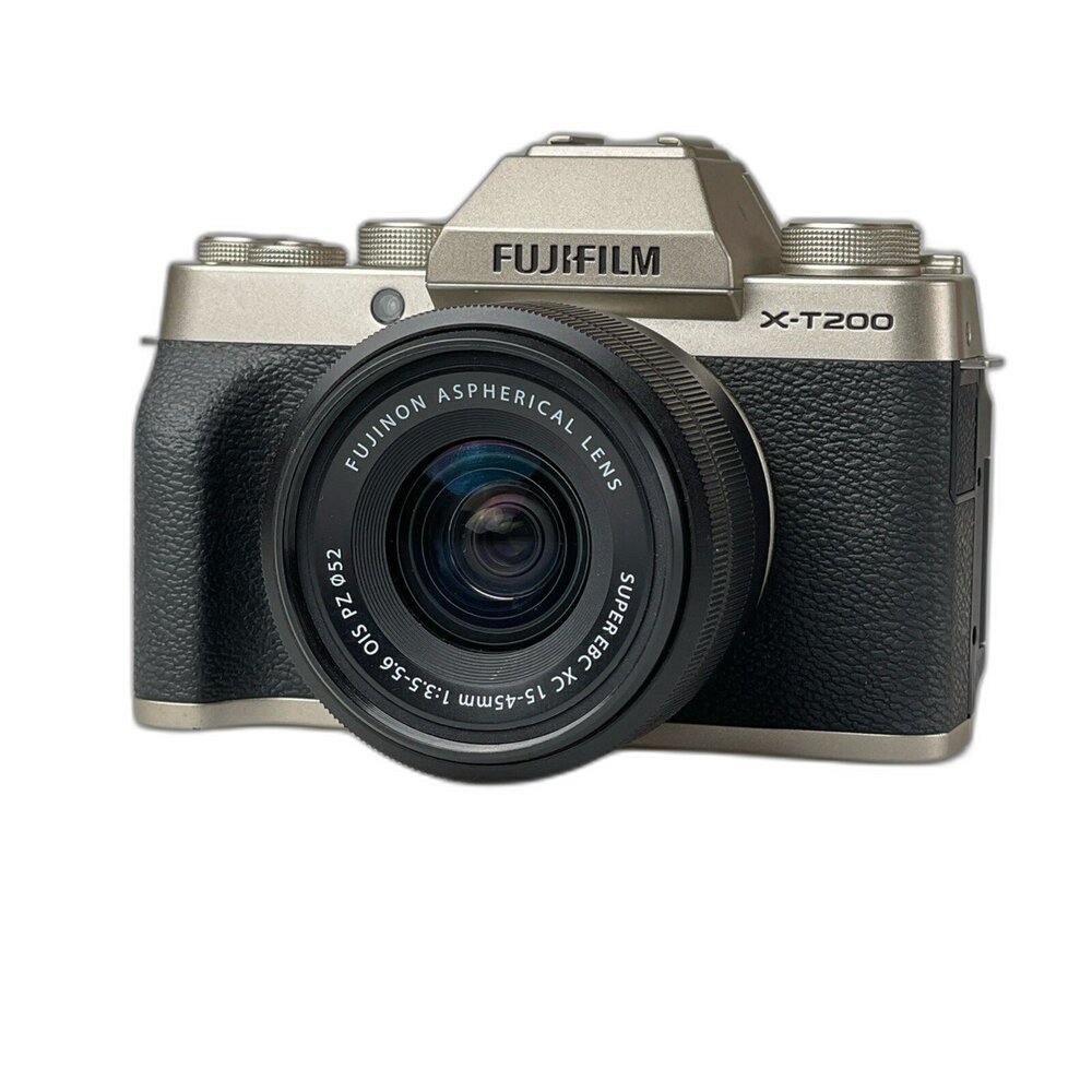 (富士)FujifilmXT200+15-45復古外觀新手相機富士濾鏡內建閃燈半年保固#03969232