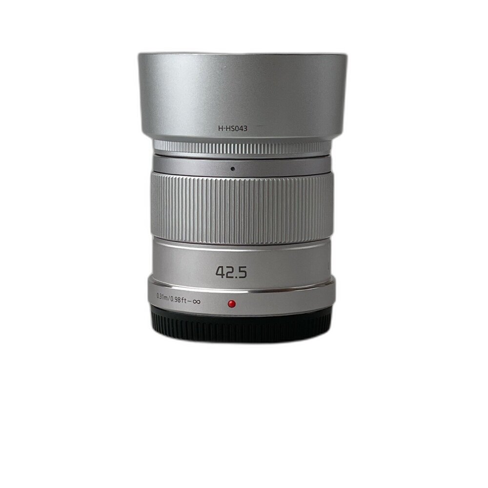 05268-(M43輕巧人像鏡頭) LUMIX 42.5mm F1.7 ASPH 大光圈 定焦鏡頭 二手 極新 林相攝影#05268