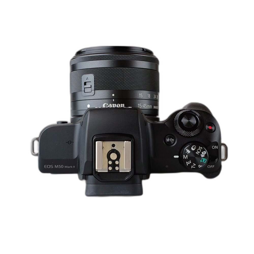 (佳能輕巧入門相機)Canon M50II+15-45mm 可換鏡頭式 二手相機 林相攝影 #05360537-圖片-4