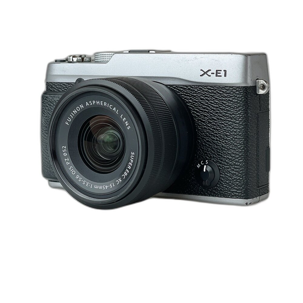 06338339-( 富士輕巧相機款) Fujifilm XE1+15-45mm初階機型 APSC 濾鏡 復古外觀 觀景窗  #06338