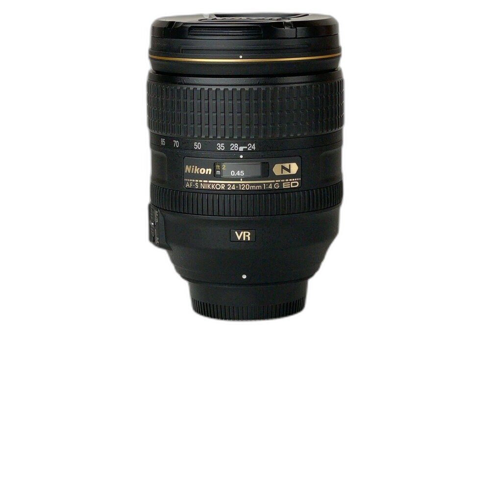 08575-( 尼康單反旅遊鏡頭 ) Nikon AFs 24-120mm F4 G VR 二手 全片幅#08575