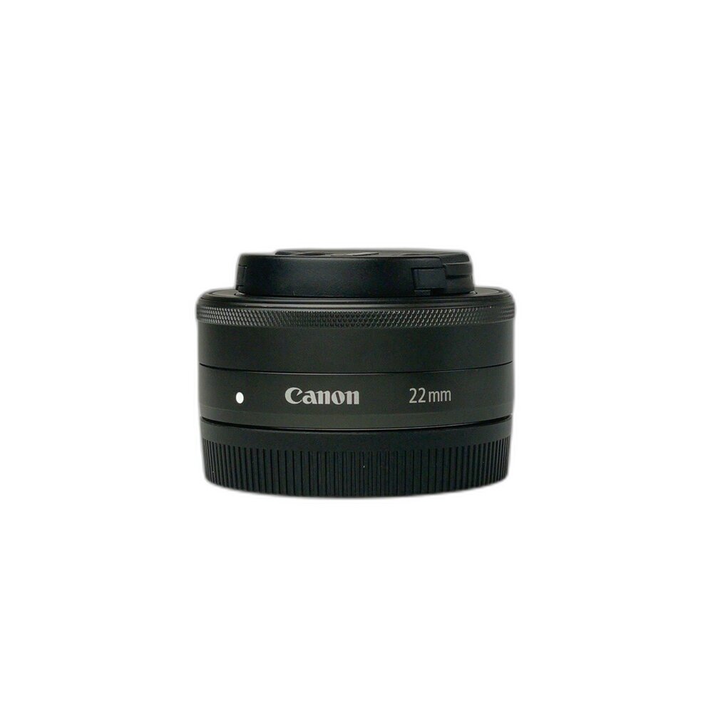 09581-( 佳能M鏡定焦 ) Canon EFM 22mm F2 STM 超大光圈 散景美 人像  餅乾鏡 #09581