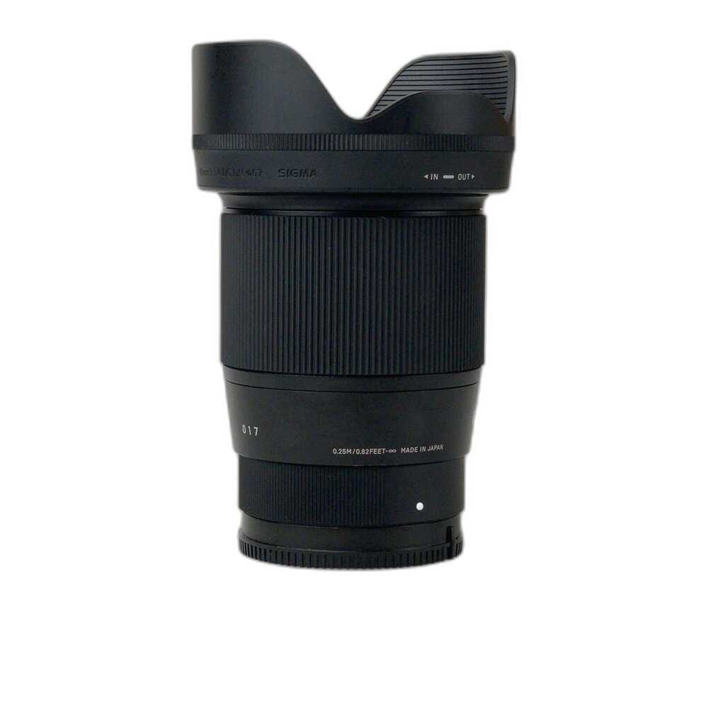(APSC 大光圈廣角鏡) Sigma 16mm F1.4 DC DN For Sony 星空 建築 大光圈 二手鏡頭-圖片-1