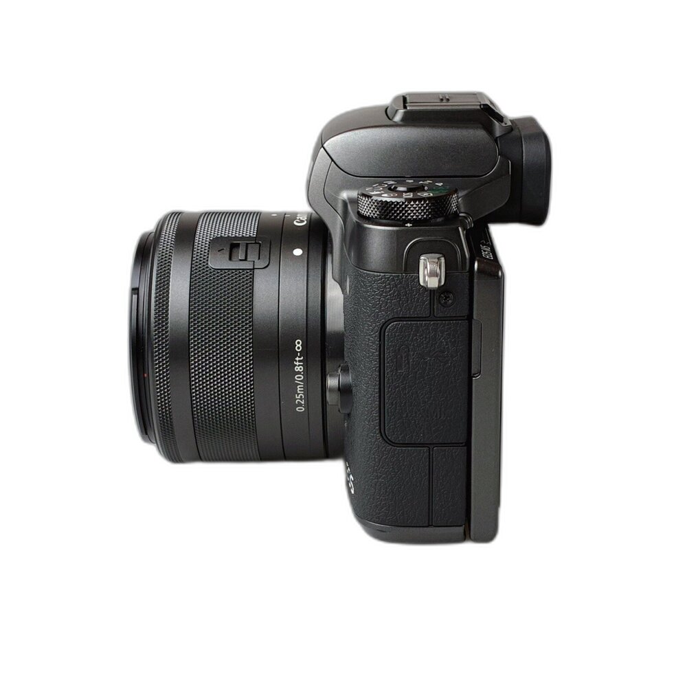 (佳能輕巧入門相機)Canon M5+15-45mm 可換鏡頭式 有閃燈 螢幕觸控 二手相機 林相攝影#1455102-圖片-3