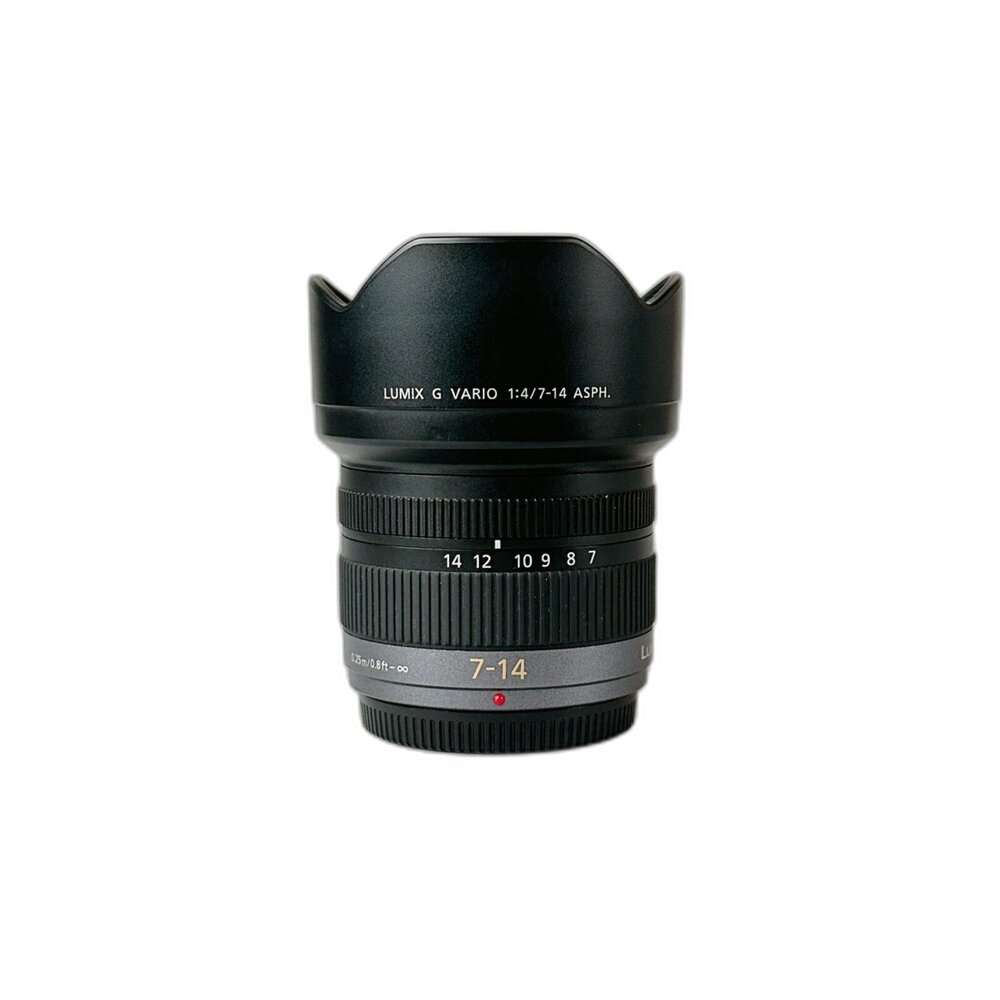 1517-(M43鏡頭) Lumix 7-14mm F4 ASPH G VARIO 二手 廣角 恆定光圈 松下 1517