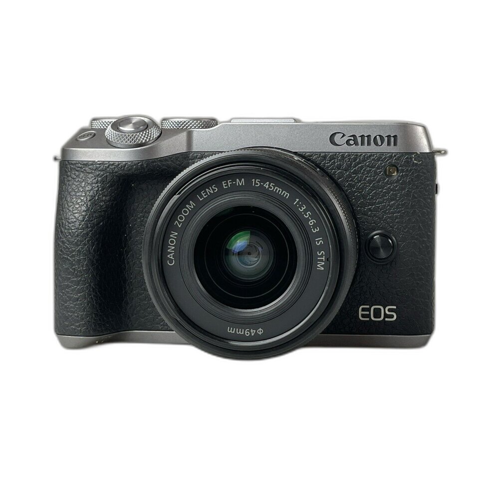 1517811-(佳能輕巧入門相機）Canon M6II+15-45mm 有閃燈 上掀螢幕 林相攝影 #1517811