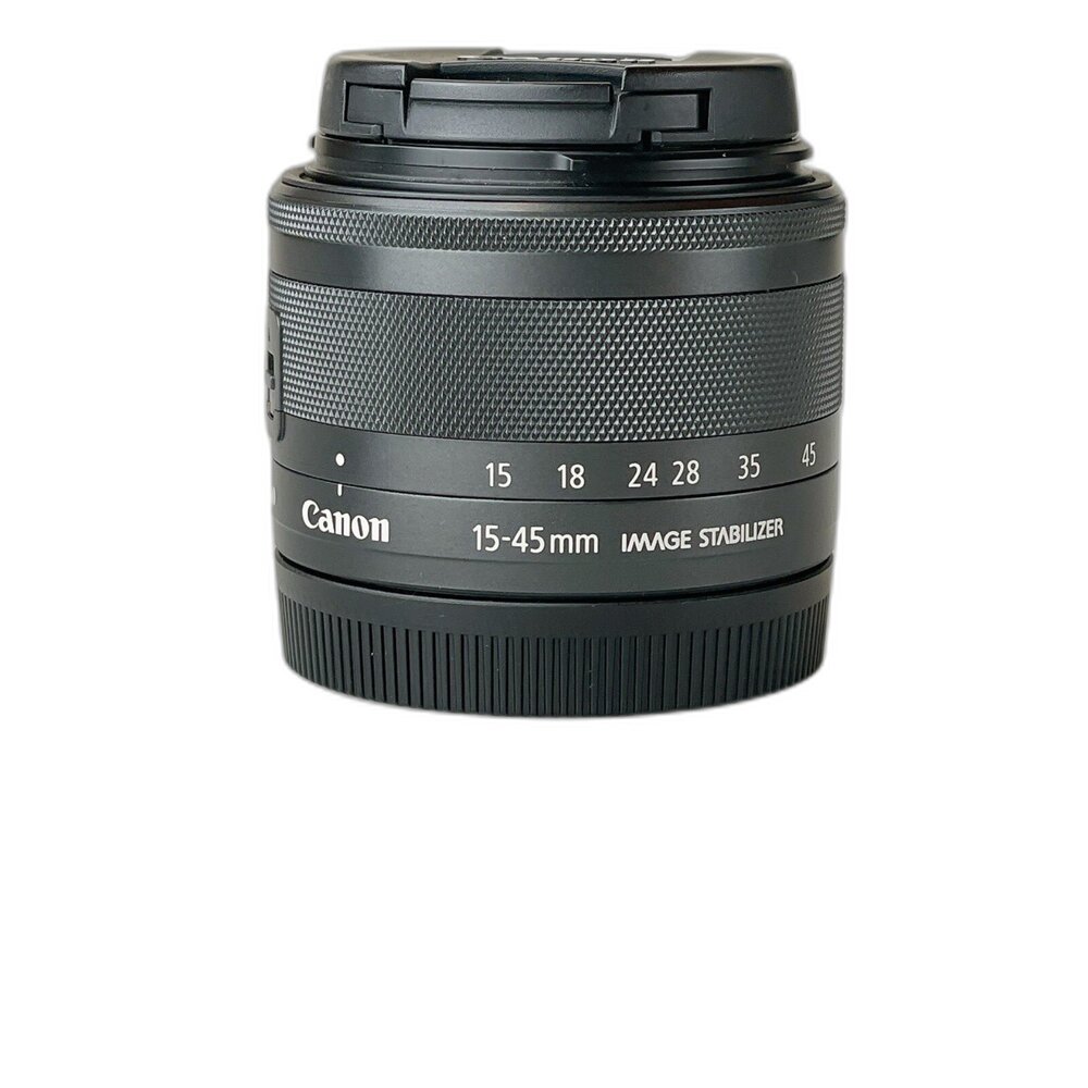 18265-( M鏡頭基礎變焦鏡 ) Canon EFM 15-45mm F3.5-6.3 IS STM 入門款 新手 二手鏡頭