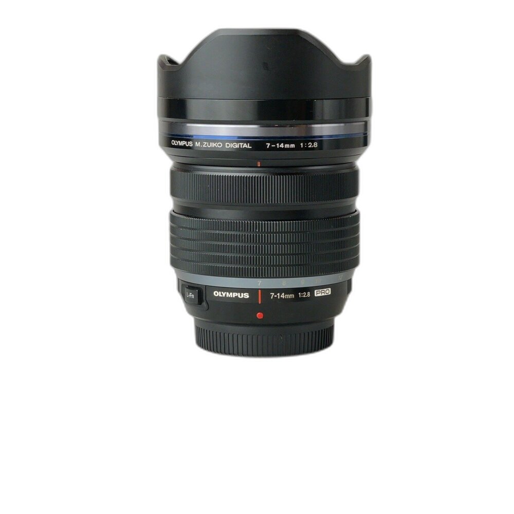 18443-(M43鏡頭) Olympus 7-14mm F2.8 Pro 二手 廣角 恆定光圈 松下 #18443