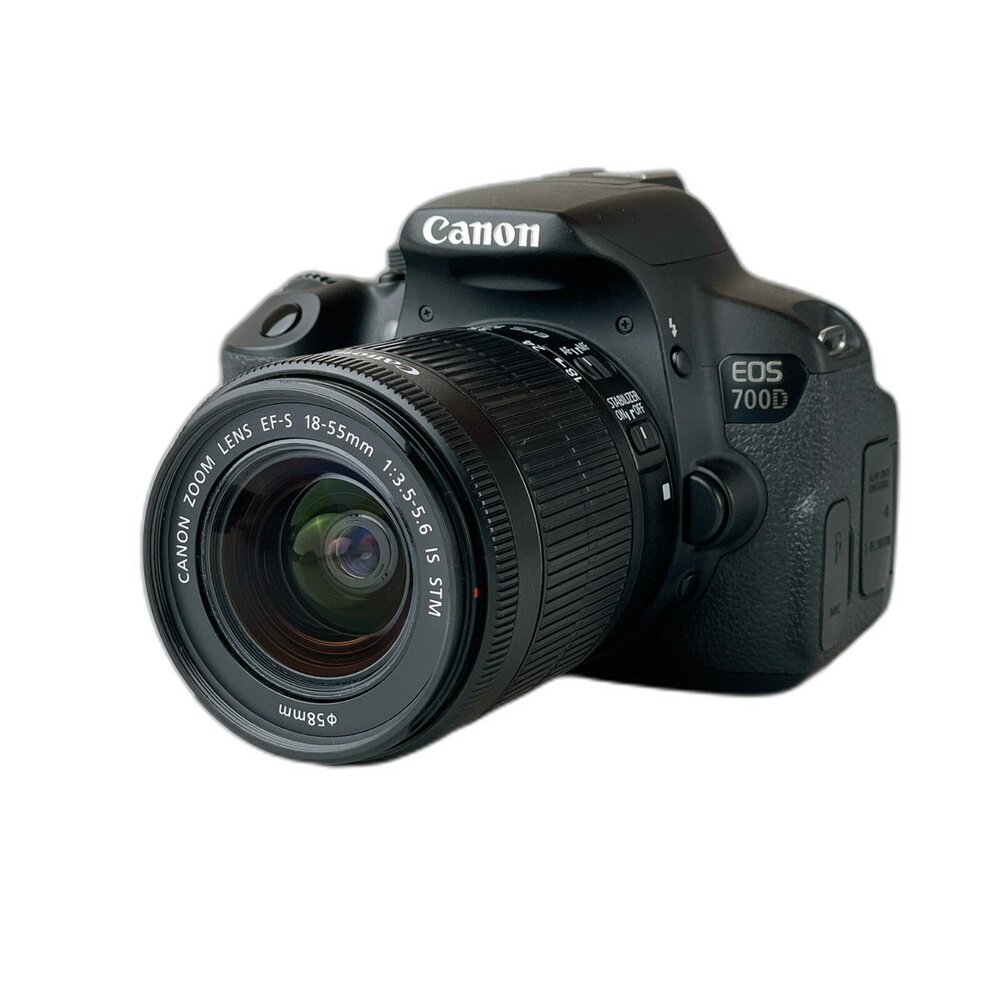 200072-( 新手低價單眼 ) Canon 700D+18-55mm 含鏡頭 學生 攝影課 好入手 #200072