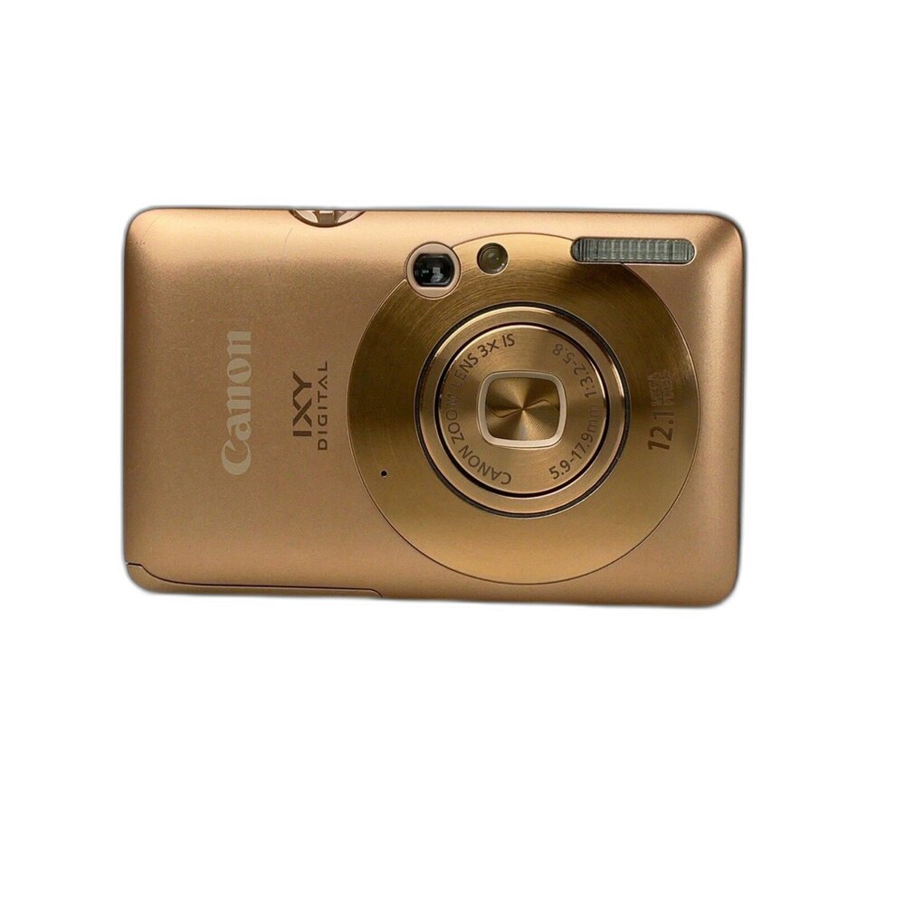 205324-Canon IXY 210S 復古色彩 有閃燈 冷白皮 輕巧好攜帶 二手相機 早期 CCD 數位相機 林相攝影 #205