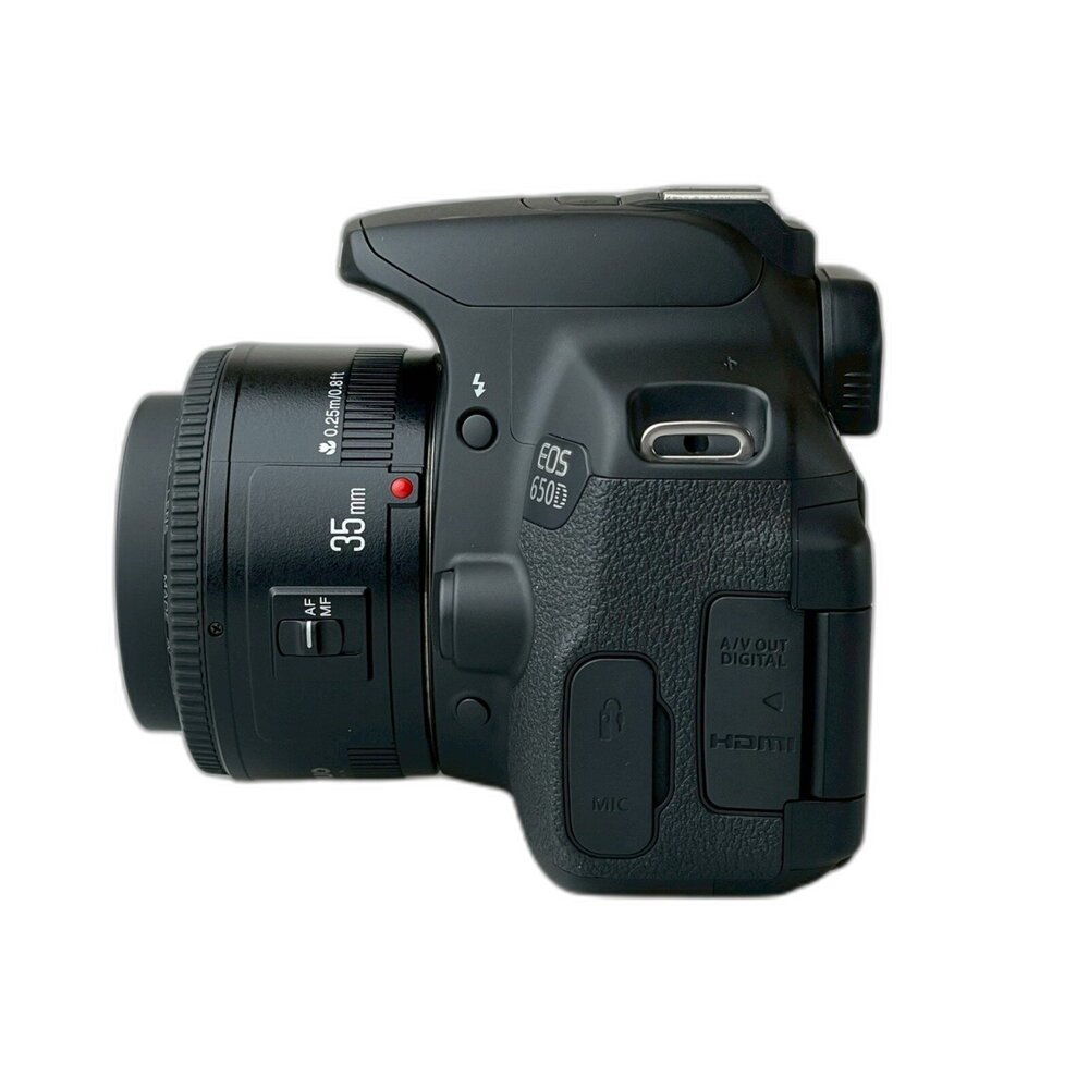 ( 新手低價單眼 ) Canon 650D+YN35mm F2鏡頭 學生 攝影課 CP值高 正常使用痕跡 #253678-圖片-3