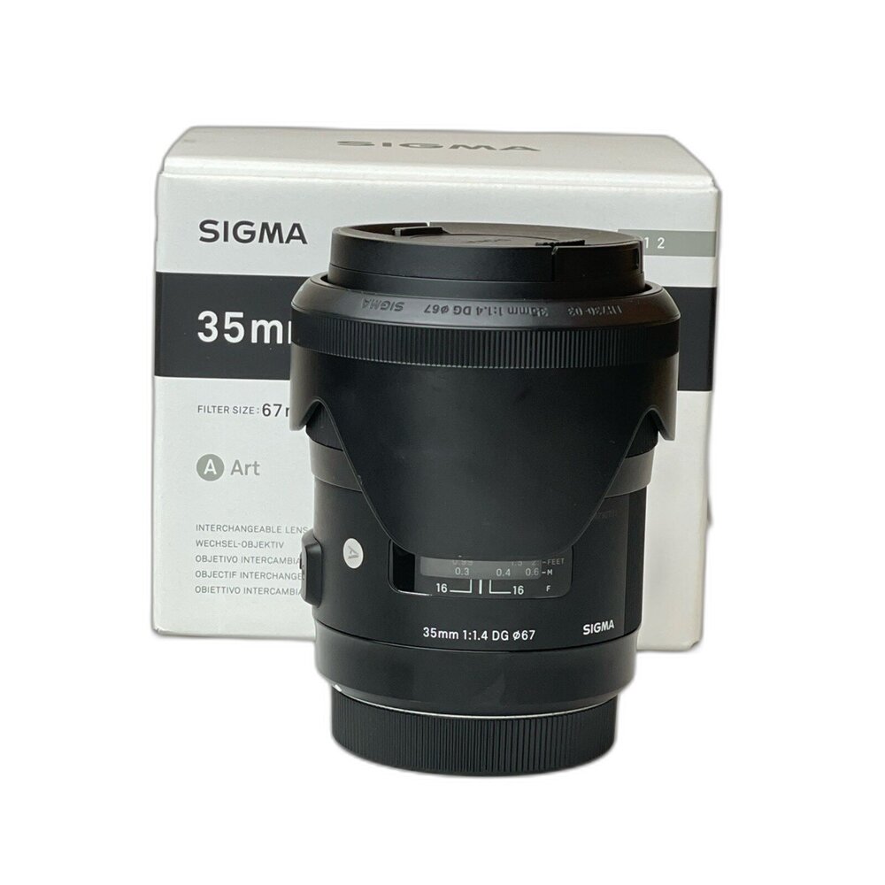 32711-（佳能超美散景定焦鏡）Sigma 35mm F1.4 DG ART For Canon 平價 超大光圈 人像 畫質好
