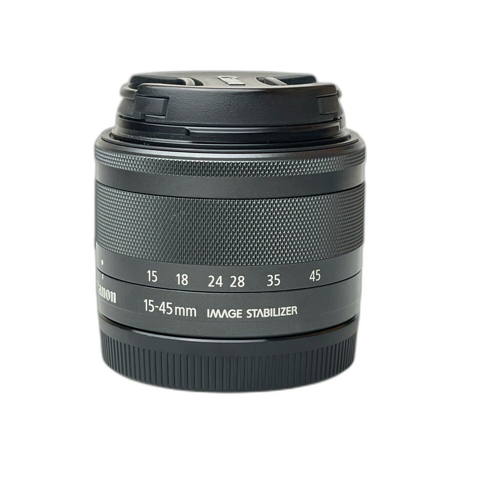 32929-( M鏡頭基礎變焦鏡 ) Canon EFM 15-45mm F3.5-6.3 IS STM 入門款 新手 二手鏡頭