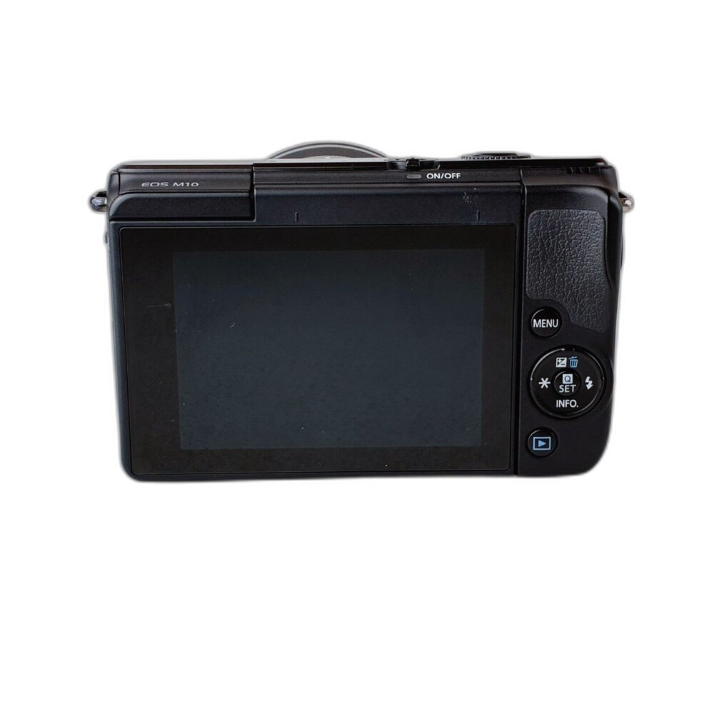 (小型佳能無反) Canon M10+15-45 可換鏡頭 螢幕觸控 WIFI 顏色好看#34124989-圖片-2