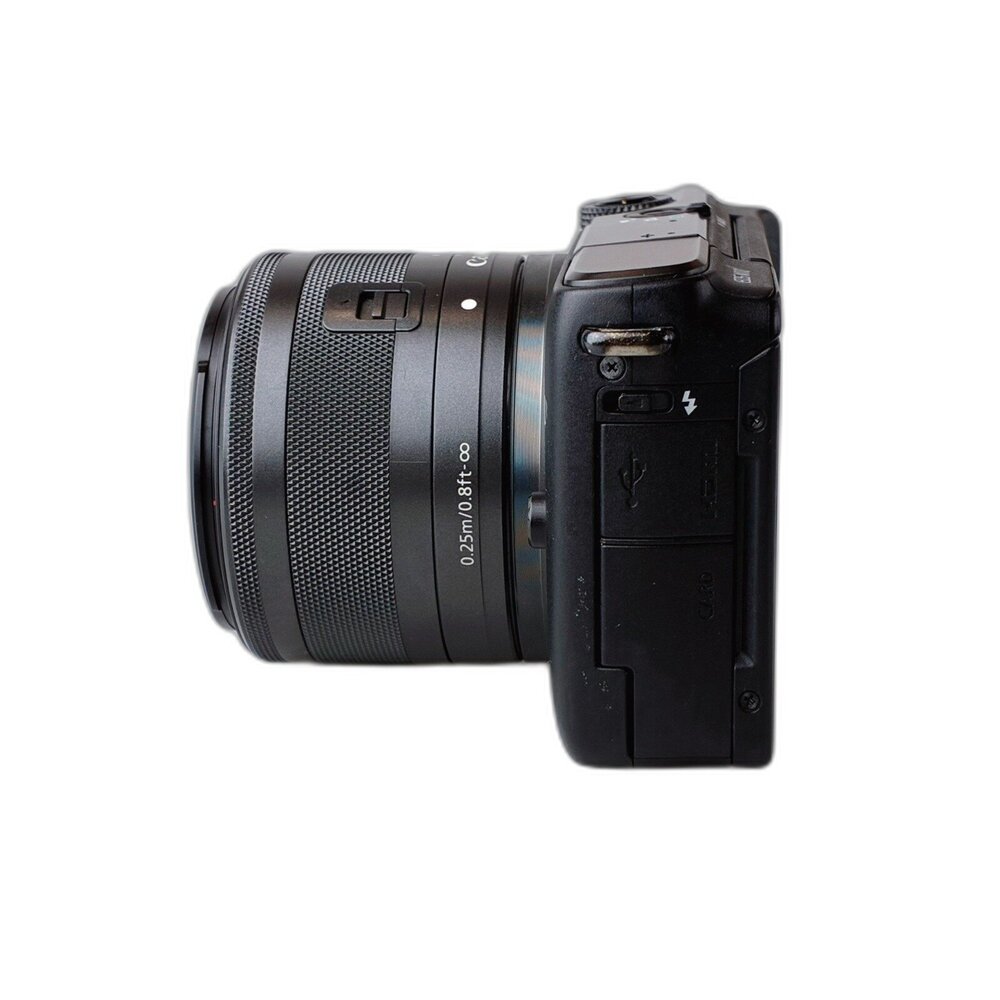 (小型佳能無反) Canon M10+15-45 可換鏡頭 螢幕觸控 WIFI 顏色好看#34124989-圖片-3