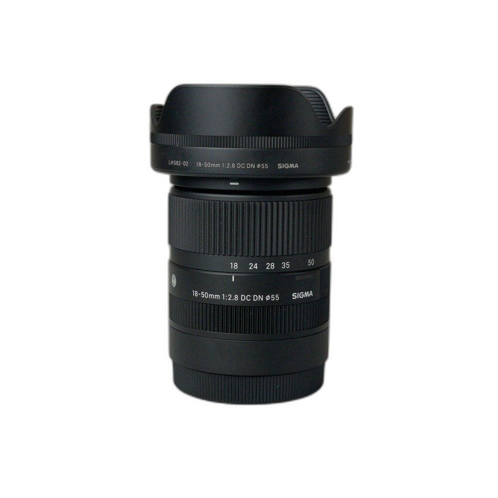 35652-( APSC 最推鏡頭 )Sigma 18-50mm F2.8 DC DN For Sony 大光圈 超輕便 二手 #3