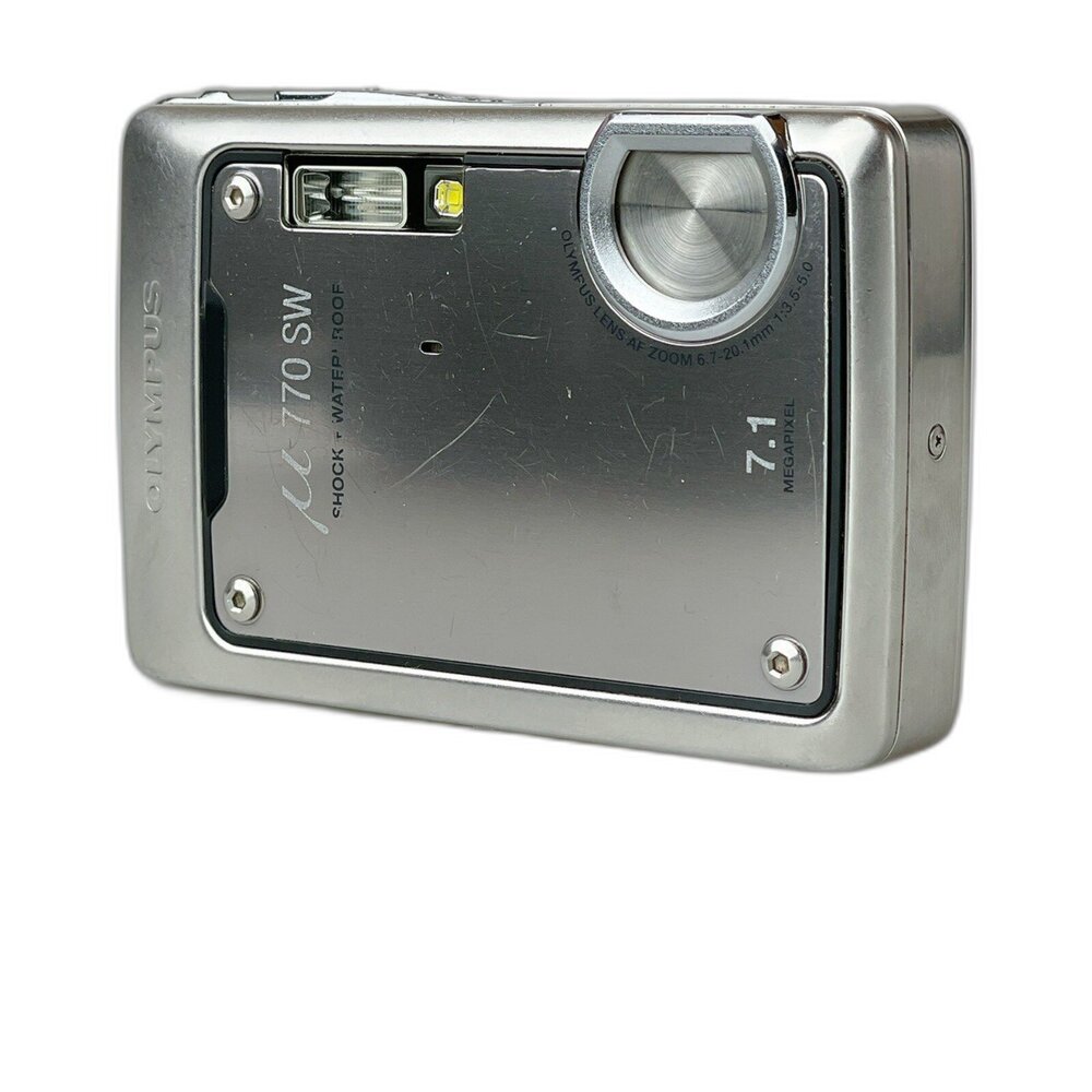  (隨身ccd相機) Olympus u770 SW 變焦 口袋機 輕便好攜帶 CCD 二手相機 林相攝影 #3893