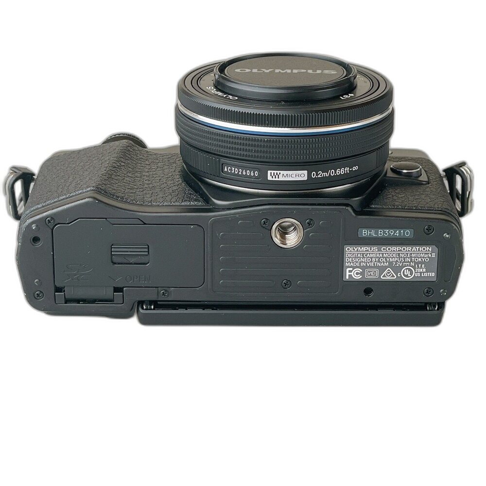 (新手復古外觀相機) Olympus EM10II+14-42mm 輕巧 拍很遠 鏡頭便宜好選擇 M43 #394102-圖片-4