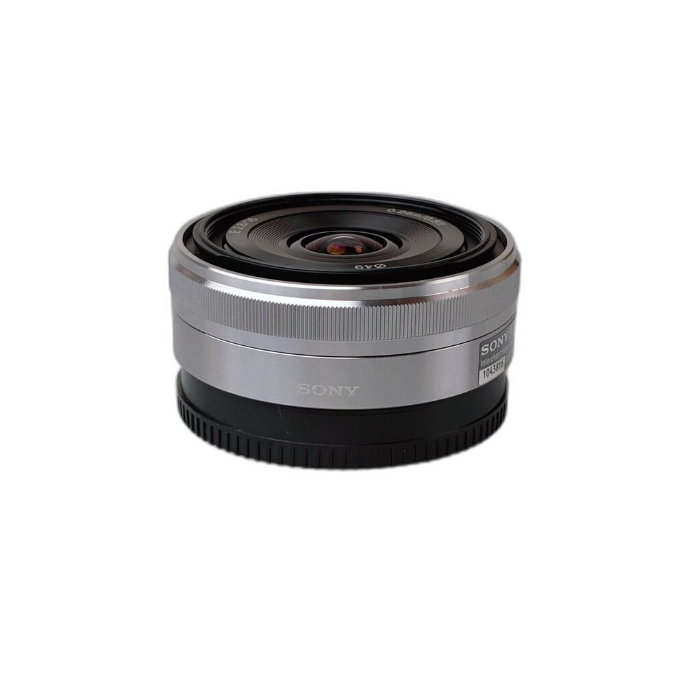 (索尼)Sony E 16mm F2.8 定焦 輕便 廣角 街拍 老鏡 二手鏡頭 #43816-圖片-3