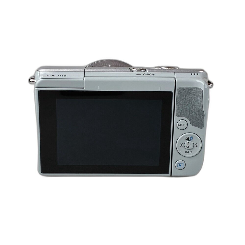 (小型佳能無反)Canon M10+15-45 可換鏡頭 螢幕觸控 上掀螢幕 顏色好看 #47461036-圖片-1